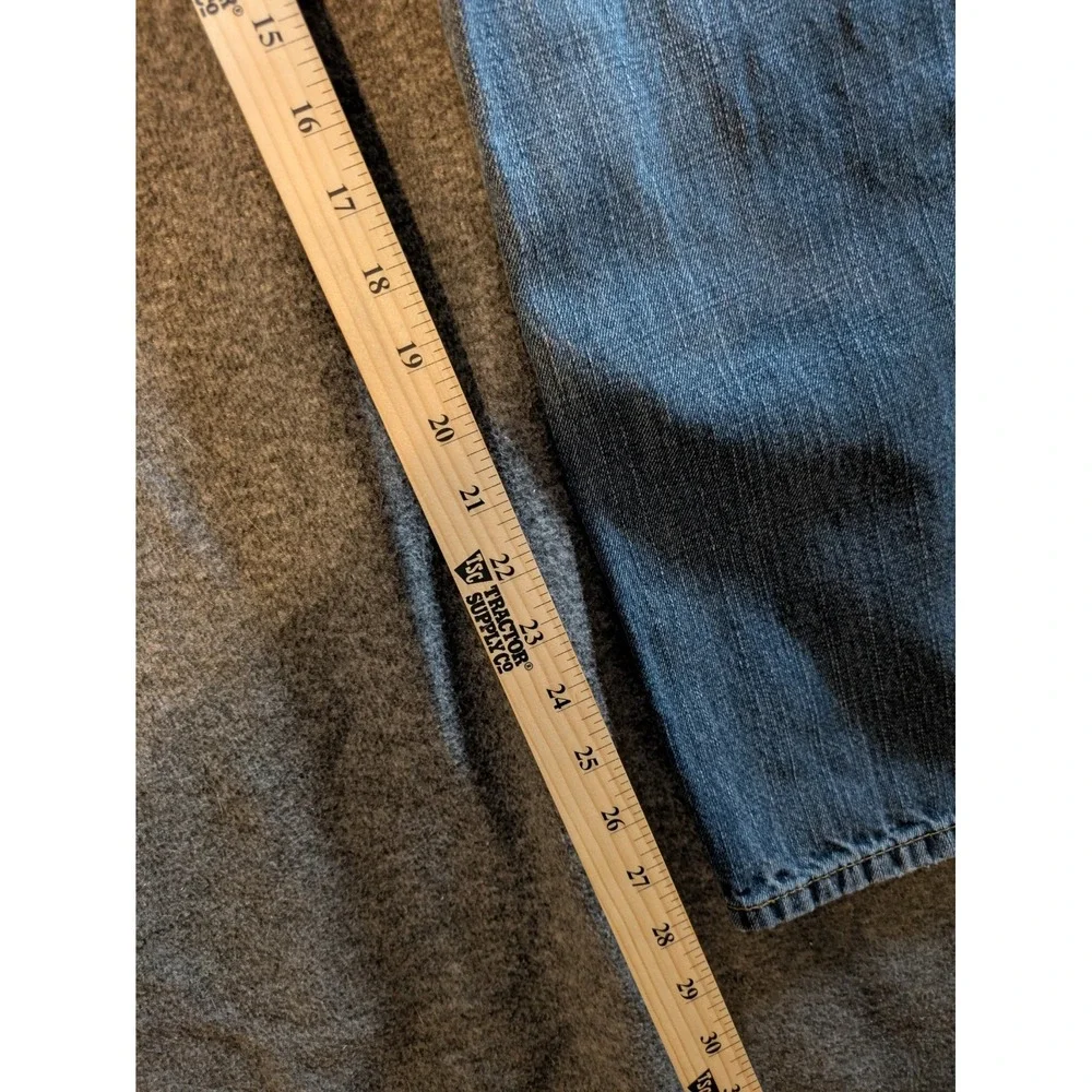 Levis 569 Jeans Mens 36x32 Medium Wash Straight Leg Relaxed Fit Skater Y2K